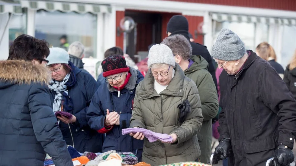 Sockar. Ragnvy och Stig Björklund från Öjebyn handlade.