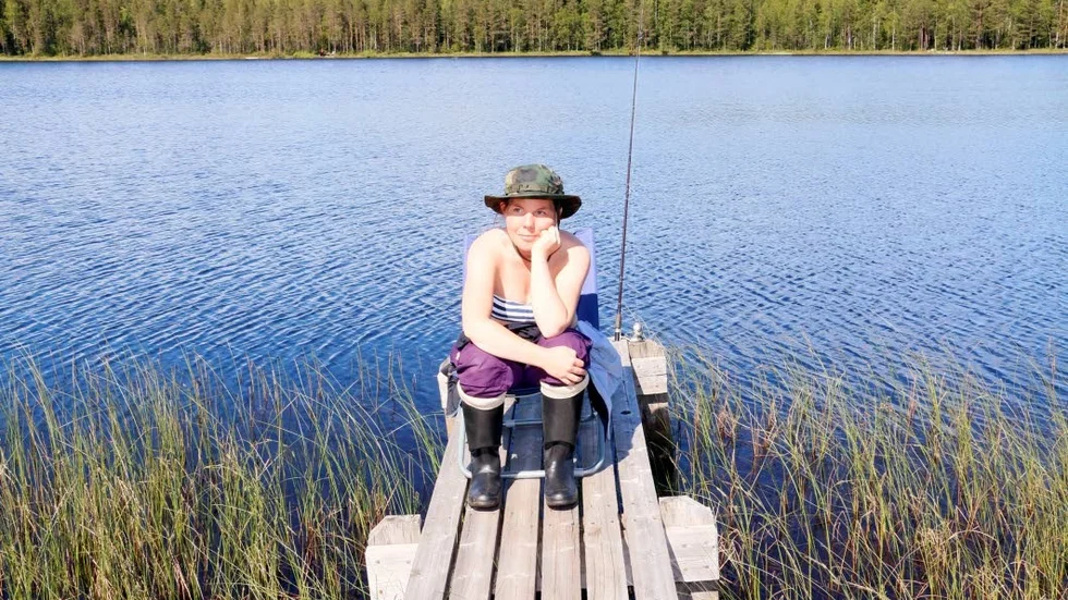 Emma Ullertun från Piteå funderar, var tog fisken vägen?