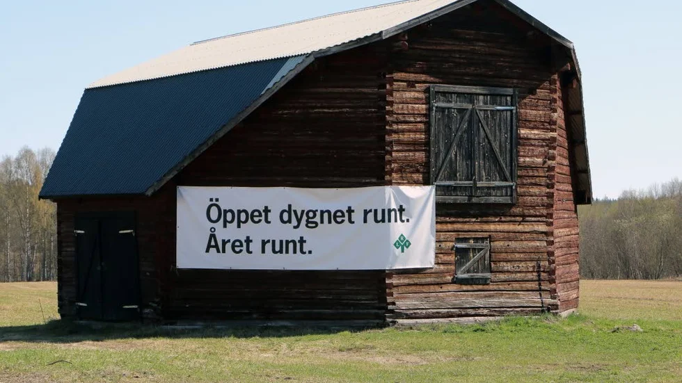 Logen är öppen året runt dygnet runt.
