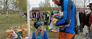 Stor rusning till loppispremiären på Nolia