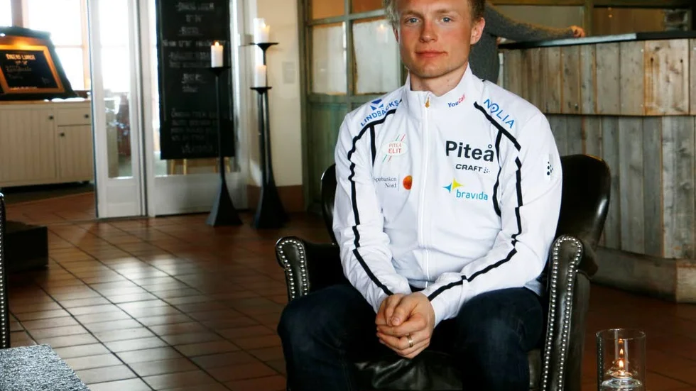 VINST. Björn Sandström, Piteå Elit, vann loppet i Intersport cup. (arkivbild)