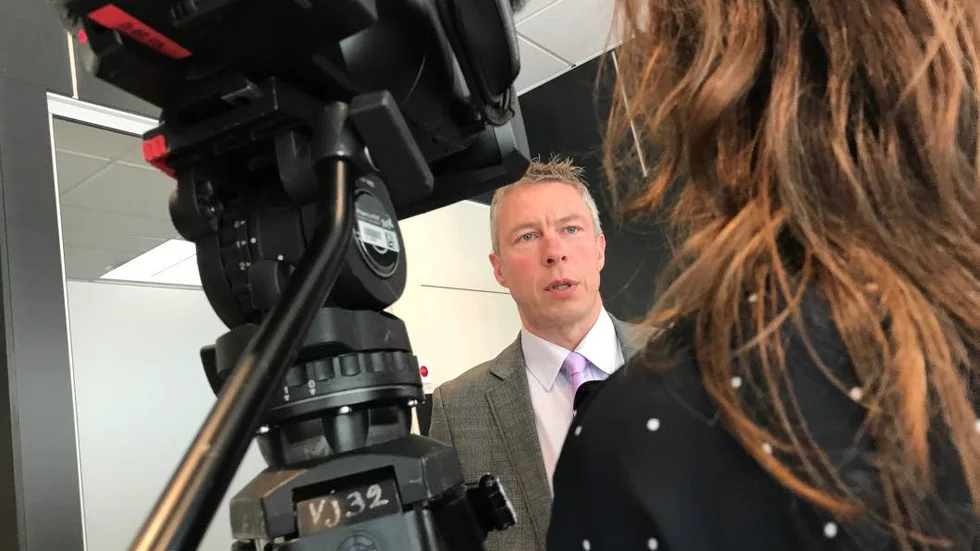 ÅKLAGARE. "Det här är ett indiciemål där alla ledtrådar pekar mot Kaj Linna", hävdade Jens Göransson.