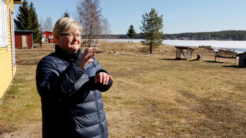 Driver. "Vi vill lyfta och uppmärksamma teckenspråket" säger Åsa Henningsson, Öjebyn, ordförande i Norrbottens Dövas Teckenspråksförening.