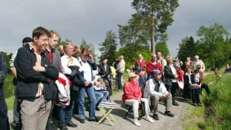 Ölstad gårdssmedja är lättillgänglig för besökare.