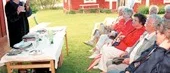 Vett och etikett när Hällestads hembygdsgård höll öppet hus