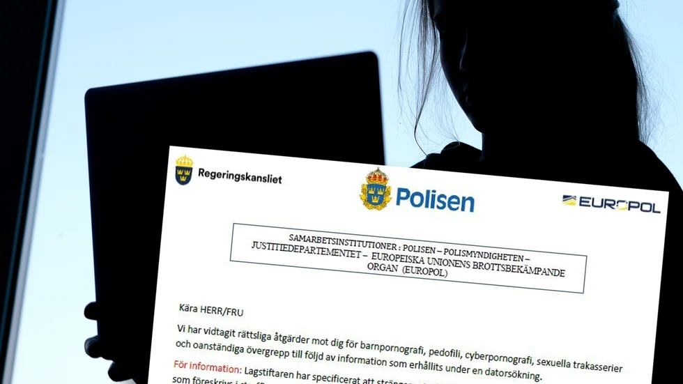 Brevet som både katrineholmare och Vingåkersbor fått motta. 