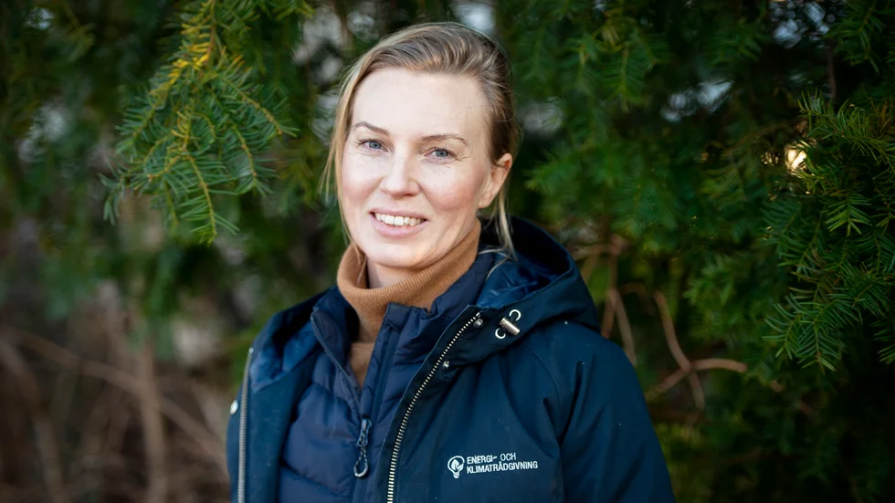 Charlotte Jibréus är energi- och klimatrådgivare i östra Sörmland. 