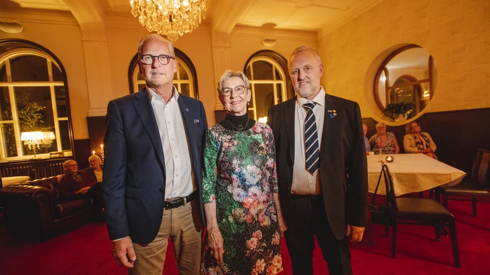 Aliansens valvaka, Håkan Johansson (M), Helene Lindbäck (kd), Ulf Lindström (L.