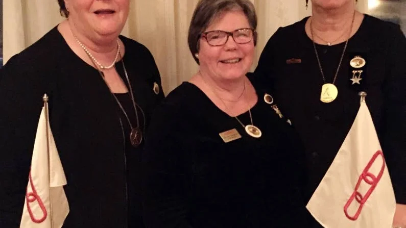 Trio. Birgitta Johansson, lägervärd, Annika Bergman, DistriktStorSir (DSS), och Monica Wallgren, lägervärd, höll i trådarna vid Rebeckalägret nr 7 i Luleå.