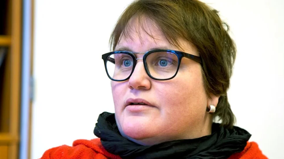 Rektorn Kristina Lundberg tror att barnen behöver en frukt på förmiddagen för att orka hela skoldagen.