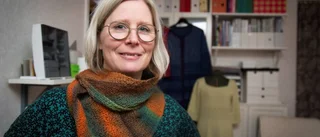 Maria Henriksson skapar egna mönster