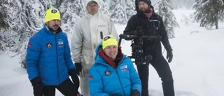 Äventyrare tränar i Arvidsjaur