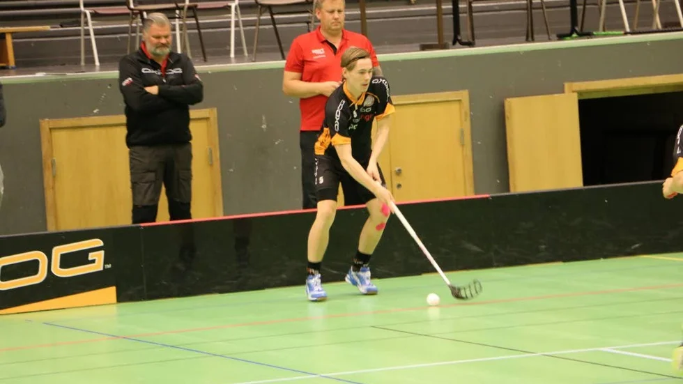 GOTT ÖGA. Tränarna Christer Nordqvist och Magnus Stenström har ett gott öga till nye spelaren Joel Wadsten.