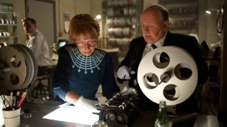 I "Hitchcock" får vi följa samarbetet mellan Alfred Hitchcock (Anthony Hopkins) och hans fru Alma Reville (Helen Mirren), som var högst delaktig i hans filmer. 
Foto: 20:th Century Fox
