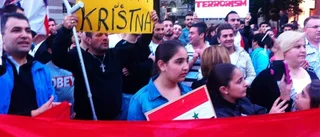 En marsch för Assad-regimen