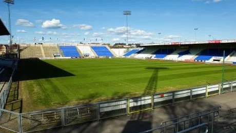 Namnet på nya Idrottsparken är till salu. Men det hade förstås varit lättare att sälja om det hade gått bättre för hemmalaget IFK Norrköping.  Foto: Robert Svensson/arkiv