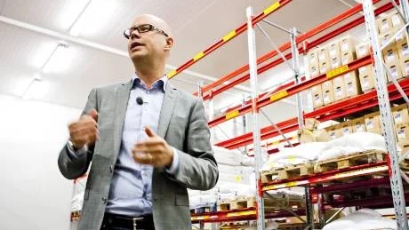 Johan Rydberg, chef för Econova Garden, ser flytten av fröhanteringen från Hammenhög till Åby som ett lyft för Econovas verksamhet.