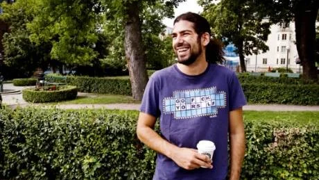 BÄTTRE FART I PARKEN. För att skapa mer liv i Hörsalsparken tror Johannes Papas att det behövs fler aktiviteter.Sidan 5