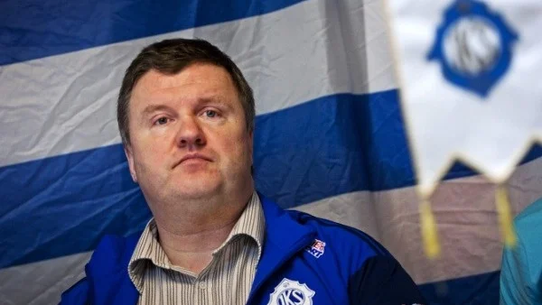 Rickard Holmlund, Sleipners tränare, omkom i går efter en bilolycka.
Foto: Andreas Skogh