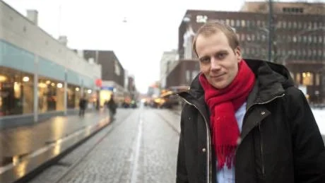 Jonas Arnberg från Handelns Utredningsinstitut, tror på en bra handelsframtid i Norrköping.