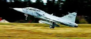 Upp i det blå - med Gripen