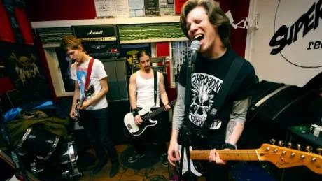 Citizen Scream hoppas på en seger i Stockholm med sin musik. Foto: Niclas Sandberg
