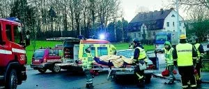 Två skadade efter krock