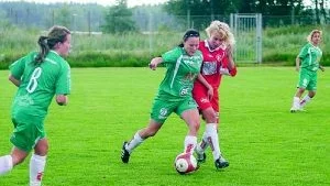 Kuddby bvesegrade Saltängen i finalen av Kuddby Cup. Men det krävdes straffar för att avgöra finalen.Foto: Björn Persson