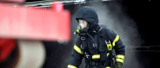 Villa totalförstörd i brand