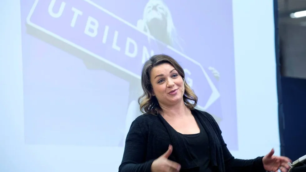 "Jag hoppas att jag har fått in er på ett nytt spår eller nya tankar vad ni vill göra med livet. Det finns så många vägar att gå", sa Claudia Galli Concha under sin föreläsning på mässan. Hon är årets förebild och berättade att hon tycker att det är en ära.
