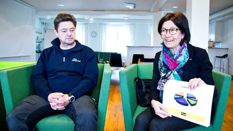 Hansi Gelter och Helene Röckner vill öka satsningar i Piteå skärgård. ”Den är en oslipad diamant”, säger Röckner.