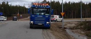 Vattnet tillbaka i centrala Piteå