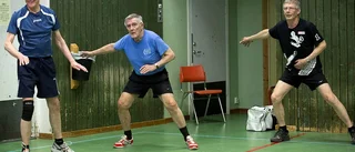 Fullt ös i gympahallen
