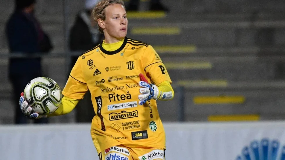Cajsa Andersson får spela sina andra landskamp. (Arkivbild)