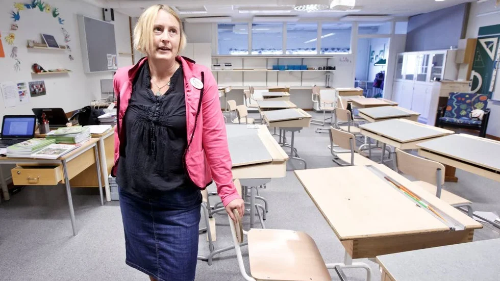 Hur mår skolan? Nu har du chansen politiker, skugga en lärare så får du veta, uppmanar lärarförbundets ordförande i Piteå, Sofia Liberg. Hittills har sex av 51 politiker svarat. (Arkivbild)