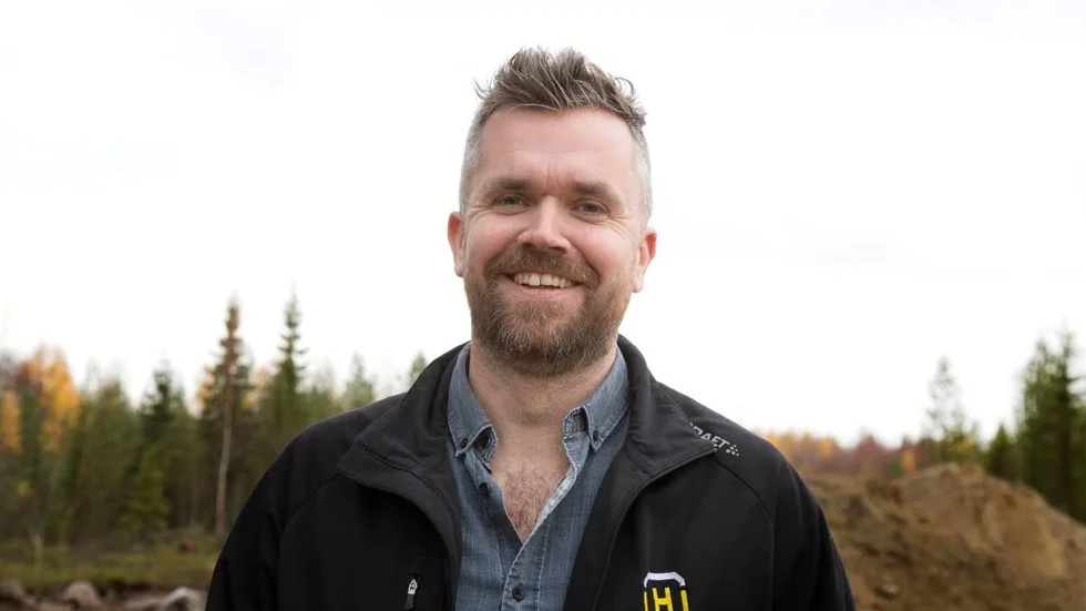 "En viktig order och det är roligt att två familjeföretag kan samarbeta", säger Hellströms vd Samuel Hellström. (Arkivbild).