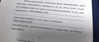 Markägaren har fått betalt