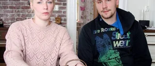 Katt fastnade i rävsax