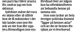 Hatet och hoten kommer från SD