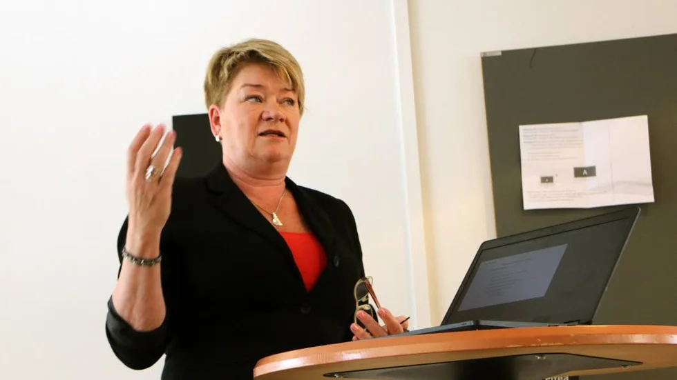 "Vi vill vara en motor när det gäller att utveckla de gröna näringarna", säger Iréne Johansson Worrsjö, verksamhetschef vid Grans naturbruksgymnasium.