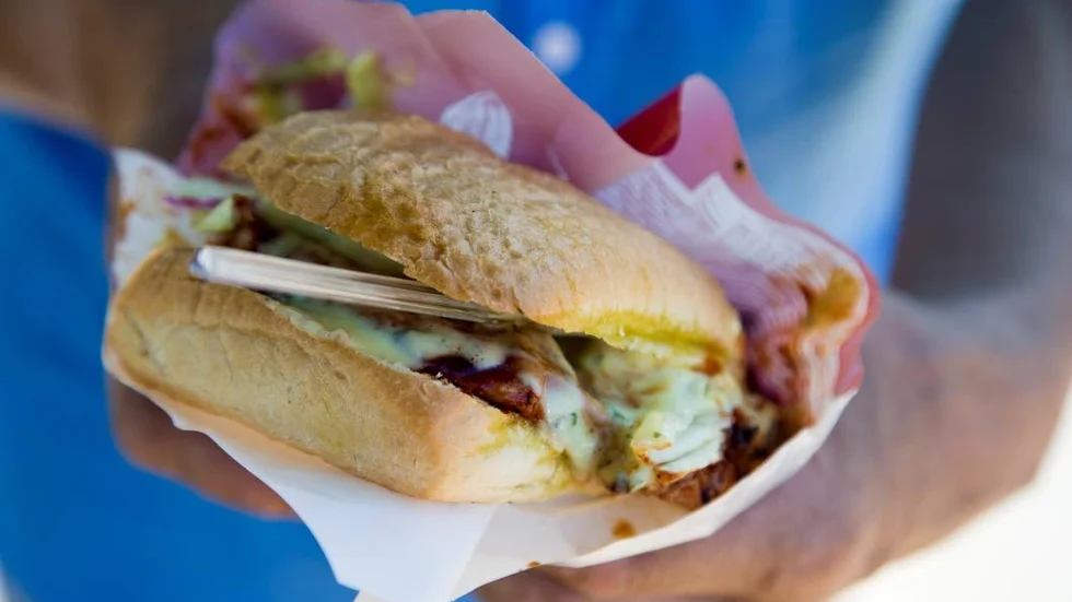 Just Food Steakhouse sandwich.