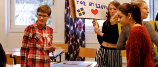 Hela skolan ville stötta Marjam, 16