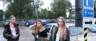P-brist skapar kaos utanför skolan