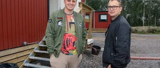 Vindcampen växer vid Sandholmen