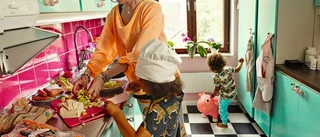 "Det går utmärkt att äta veganmat med barnen"