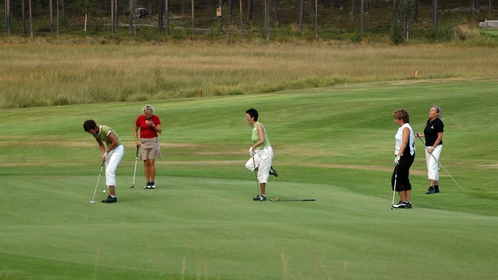 Arvidsjaur golfklubb arrangerade en damtävling under torsdagen. (Arkivbild)