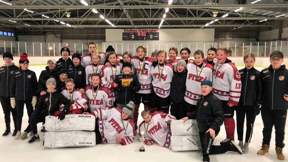 Piteå Hockeys barn födda 2006 tog brons i helgens UDM.