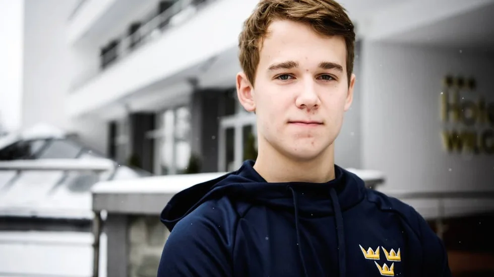 Nils Lundkvist från Piteå är en viktig kugge i Sveriges JVM-lag.