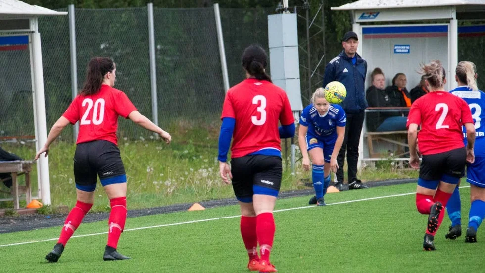 Johan Nilsson var inte nöjd med Storfors insats. (Arkivbild)
