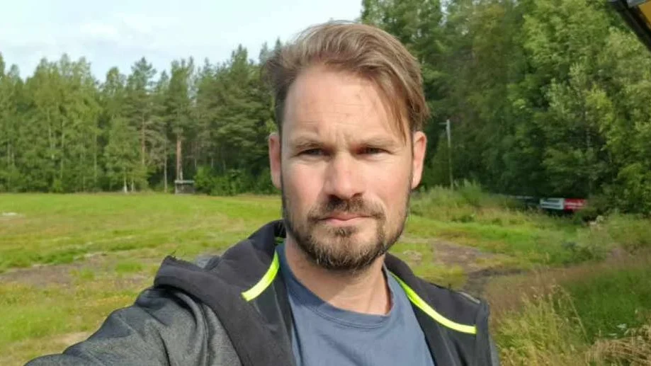 Magnus Karlborg, ordförande för skidföreningen i Norrfjärden.